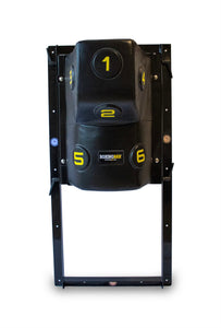 Adjustable height uppercut wall bag